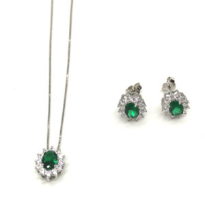 Set modello kate quarzo verde