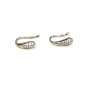 Orecchini ear cuff serpente