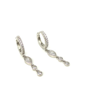 Orecchini goccia zircone